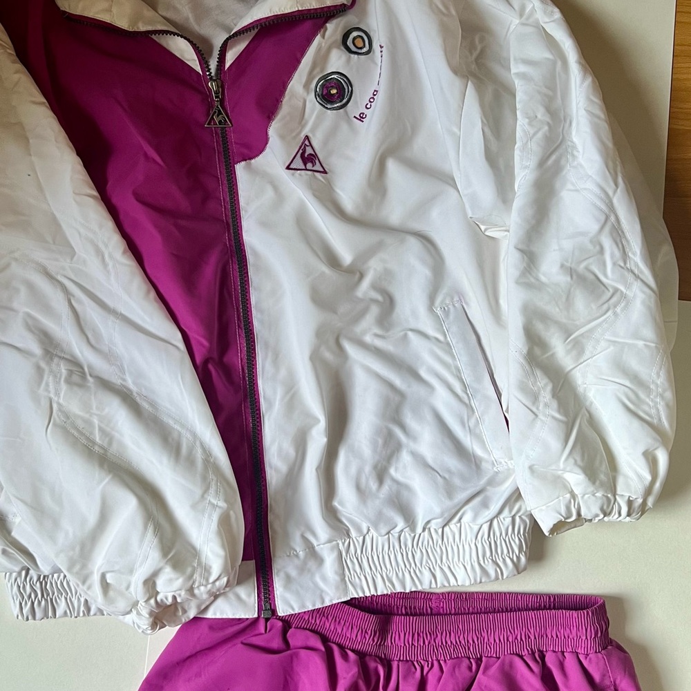 Polyester Cotton Set, Top Is L And Pants M Le Coq Sportif View 2